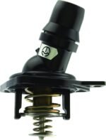AISIN THH-004 Engine Coolant Thermostat with Housing and Gasket - Compatible with Select Acura TSX Honda Accord, Crosstour - Image 2