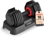 Adjustable Dumbbell Set 55LB Dumbbells Weight, 10-in-1 Weight Dumbbell with Anti-Slip Metal Handle and Bicep Supports for Comprehensive Full Body Strength Training - Image 2