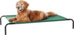 Amazon Basics Cooling Breathable Elevated Dog Bed with Metal Frame for Large Dogs, 51 x 31 x 8 Inch, Green - Image 2