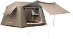 BISINNA 4 Person Camping Tent Family Cabin Tents with Full Rainfly Waterproof Large Double Layer Glamping Tent for Car Camping Outdoor Picinic - Image 2