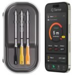 CHEF iQ Sense | Smart Wireless Meat Thermometer | 3 Ultra-Thin Probes | WiFi Unlimited Range | 1000°F Heat Safe | 5 Sensors | BBQ, Grill, Oven, Smoker, Air Fryer | Gen3 - Image 2