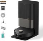 DREAME X50 Ultra Complete Robot Vacuum and Mop with Auto-Empty and Mop Self-Cleaning, 20,000Pa Suction, Obstacle Avoidance and 360° Navigation, Corner to Edge Deep Cleaning, Detangling Brush (Black) - Image 2
