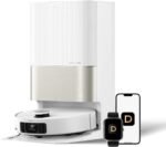 DREAME X50 Ultra White Robot Vacuum and Mop with Auto-Empty and Mop Self-Cleaning, 20,000Pa Suction, Obstacle Avoidance and 360° Navigation, Corner to Edge Deep Cleaning, Detangling Brush - Image 2