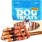 Dog Kabobs Rawhide Treats,5-Flavor Long-Lasting Chews Training Snacks,Healthy Dog Treats for Puppies,Small,Medium&Large Dogs with Chicken,Sweet Potato,Duck,Cheese&Hide Sticks 14oz,18 Count - Image 2
