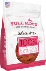 Full Moon Chicken Strips Healthy All Natural Dog Treats Human Grade Made in USA Grain Free 12 oz - Image 2