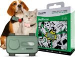 GlocalMe PetPhone for Dog and Cat, Support Play Music and Two-Way Call, Pet Community and AI Health Alerts, Real Time Tracking and Virtual Fence, Unlimited Range Pet GPS Tracker (Green) - Image 2