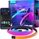 Govee RGBIC Gaming Lights, 10ft Neon Rope Lights Soft Lighting for Gaming Desks, LED Strip Lights Syncing with Razer Chroma, Support Cutting, Smart App Control, Music Sync, Adapter (Only 2.4G Wi-Fi) - Image 2