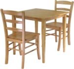 Groveland 3Pc Dining Set, Square Table with 2 Chairs - Image 2