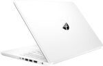 HP Stream 14" HD BrightView Laptop, Intel Celeron N4120 Processor, 16GB RAM, 64GB SSD, Intel UHD Graphics, 720p Webcam, WiFi, HDMI, Win 11 S, White (Renewed) - Image 2