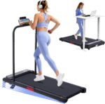 KASSADIN Walking Pad with Handle Bar, 2026 Upgrade Portable Small Treadmill with Handles for Home Small, 3.0HP Under Desk Walking Pad Treadmill with Incline, 0.6-7.6MPH, 350LBS - Image 2