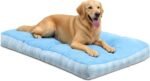 MIHIKK Washable XL Dog Bed for Extra Large Dogs with Anti-Slip Bottom, Premium Foam Pet Pad for Crate for Large Medium Small Sized Puppies, 41" x 27" Blue - Image 2