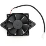 Motorcycle Electric Cooling Fan, 12V DC Electric Cooling Thermal Fan, Replacement for 4 Stroke 200cc 250cc Engine Water Cooled ATV Go Kart Quad Dune Buggy UTV Dirt Bikes - Image 2