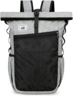Multifunctional Sports Backpack – Lightweight Foldable Hiking Equipment, Waterproof Camping Backpack in Stylish Grey for Outdoor Adventures (260g) - Image 2