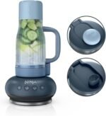 Ninja BlendBOSS | Personal Smoothie Blender and Tumbler | 26oz Travel Tumbler w/Leakproof Lid & Intergrated Chug Spout | AutoIQ Technololgy | 1200 Peak Watt | Cyberspace | DB301CYBRN | (NEW) - Image 2