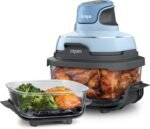 Ninja Crispi 4-in-1 Glass Air Fryer | 450°F | Non-Toxic | 4QT & 6-Cup Glass Containers w/Lids | Microwave, Freezer, Dishwasher Safe | Max Crisp, Air Fry, Bake, Recrisp | Periwinkle | FN101PL - Image 2