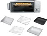 Ninja FT405CO 10-in-1 Digital Air Fry Oven with Extra Large Capacity, Flip Up and Away, Stainless Steel Body, and Temperature Control (Renewed) - Image 2