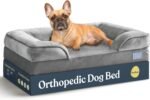 Orthopedic Sofa Dog Bed - Ultra Comfortable Dog Beds for Medium Dogs - Breathable & Waterproof Pet Bed- Egg Foam Sofa Bed with Extra Head and Neck Support - Removable Washable Cover & Nonslip Bottom. - Image 2