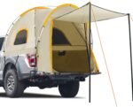 Pickup Truck Tent with Awning Shade,Waterproof PU5000mm Oxford for 5.5-6.3 FT Truck Bed for Camping Travel Outdoor Activities for Chevy Silverado 1500,Ram 1500/Dakota,F150,GMC 1500,Titan,Tundra - Image 2