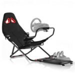 RACGTING Racing Simulator Cockpit for G920 G29 G923, Foldable Racing Simulator for Thrustmaster T248X T248 T300 T150 458 TX Xbox PS5 PS4 PC (Black) - Image 2