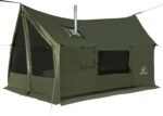 REDCAMP Large Hammock Hot Tent with Stove Jack, Waterproof & Windproof Winter Wall Tent with Snow Skirt, Ultralight 4 Season Tents for Camping, Hiking, Bushcraft, Backpacking, Hunting - Image 2