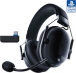 Razer BlackShark V2 Pro Wireless PlayStation Gaming Headset: 50mm Drivers - Super Wideband Mic - Noise Isolating Earcups - For PS5, Nintendo Switch 2, PC, Mac - Bluetooth, USB-C - 70hr Battery – Black - Image 2