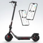 TST HOVSCO Electric Scooter for Adult, Up to 19/23 MPH and 30 Miles Long Range E Scooter, 8.5"/10" Solid and Pneumatic Tire, Portable Folding EScooter with Dual Brakes, Commuting Escooter App Control - Image 2