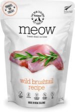 The New Zealand Natural Pet Food Co. Meow Freeze Dried Cat Food - Wild Brushtail Recipe, High Protein Treats, Meals & Toppers,Dry Cat Food,1.76 oz - Image 2