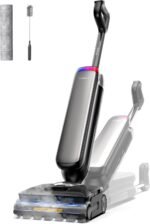 Tineco Floor One S9 Artist Steam Wet Dry Vacuum Cleaner, High-Temp Steam Cleaning, 22kPa Suction, 360° SmoothDrive, Anti-Tangle Design, 185°F Flashdry, Long Runtime, 180° Lay-Flat - Image 2