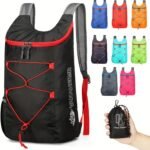 Travel Hiking Outdoor Lightweight Folding Backpack Adjustable shoulder straps, compact design, easy to organize - Image 2