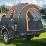 Truck Bed Tent 5.5-6ft: Easy Set Up Umburato Pickup Truck Tents for Camping, Waterproof PU3000mm Canopy for Truck Camper, Portable, Spacious for 2 Person Green - Image 2