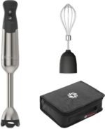 Vitamix 5-Speed Immersion Blender 3-Piece Bundle with Whisk Attachment and Storage Case, Professional-Grade Hand Blender with 625-Watt Motor and Stainless-Steel Blade, Stainless Steel/Black - Image 2