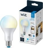 WiZ Connected 100W A21 Tunable White LED Smart Bulb 1-Pack - E26- Indoor - Connects to Your Wi-Fi- Control with Voice or App + Activate with Motion - Matter Compatible - Image 2