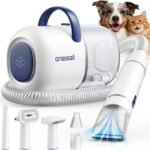 oneisall Dog Grooming Vacuum, 15000Pa Pet Vacuum Kit Shedding 99% Pet Hair, Dog Grooming Clippers with Trimmer Nail Grinder, ≤ 59dB Quiet Brush with 6 Tools, 2L Canister for Home Cleaning,Cozy SE 2 - Image 2