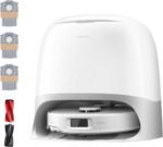 roborock Qrevo Curv S5X Robot Vacuum and Mop, 18500Pa Suction, Zero-Tangling Design, FlexiArm Side Brush, Reactive Tech Obstacle Avoidance, 10 Weeks Self-Emptying, Auto Washing for Hard Floor, Corner - Image 2