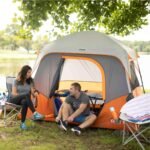 CORE Tent for Family Camping | 4 Person & 6 Person Portable Camp Tent with Carry Bag for Outdoor Car Camping | Included Gear Loft Organizer for Camp Accessories - Image 4
