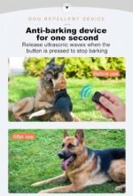 2025 Portable Mini Dog Bark Deterrent Devices & Barks no More Dog Training Device,Rechargeable Ultrasonic and Flash-Light,Just Press-Without Hurting Your Pet - Image 6