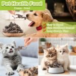 Freeze-Dried Quail Cats & Dogs Treats - Single Ingredient Pet Snacks, High-Protein Training Rewards, Grain-Free, Easy Digestion (3oz) - Image 4