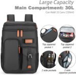Insulated Cooler Backpack,33/45 Cans Multifunctional Double Deck Leakproof Cooler Bag with Sternum Strap,Large Capacity Lightweight Travel Camping Beach Backpack - Image 5