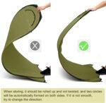 BRIAN & DANY Pop Up Shower Tent, Portable Privacy Camping Changing Tent, Camp Toilet Bathroom Pod with Rain Shelter & Windows, UPF 50+ & Waterproof, 47.2" x 47.2" x 74.8" - Image 7