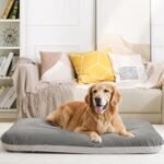 Dog Bed for 150 Pounds Dogs, Super Comfy Large Bed, 47 Inches Orthopedic Sleeping Mattress for XL Dogs, Jumbo Size with Anti Slip Bottom, with Removable and Washable Cover - Image 5