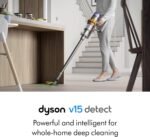 Dyson V15 Detect Cordless Vacuum Cleaner, Yellow/Nickel - Image 3