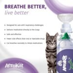 The Original AeroKat Feline Aerosol Chamber Inhaler Spacer for Cats and Kittens with Exclusive Flow-Vu Indicator - Image 3