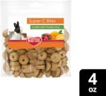 Kaytee Super C Bites Treat For Pet Guinea Pigs, Adult Rabbits, Chinchillas, and Other Small Animals, Cranberry and Orange, 4 oz - Image 11