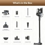 DREAME J30-W Cordless Vacuum Cleaner, 450W Powerful Suction, 65Min Runtime, LED Headlights, HEPA Filtration, Detachable Battery, Stick Vacuum Cleaner for Pet Hair & Hard Floor - Image 9