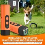 Dog Bark Deterrent Device, Anti Barking Devices for Dogs, Indoor Outdoor Use Rechargeable, Dog Bark Deterrent Device with LED Flashlight, Suitable for Training to Improve Bad Behavior - Image 4