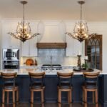 Vintage Crystal Chandelier with Aged Bronze Branch Design, 8-Light Ceiling Hanging Light Fixture for Dining Room Living Room Bedroom Hallway, Chain Adjustable - Image 3