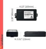 Durablow SH3002D-RH Dual WiFi (2.4G+5G) Smart Home Gas Fireplace Remote Control for Millivolt Valve/IPI, Compatible with Alexa, Google Home (Timer + Thermostat + Programmable + Remote Handset) - Image 3