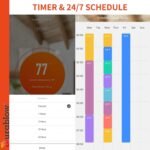 Durablow SH3002D-RH Dual WiFi (2.4G+5G) Smart Home Gas Fireplace Remote Control for Millivolt Valve/IPI, Compatible with Alexa, Google Home (Timer + Thermostat + Programmable + Remote Handset) - Image 8