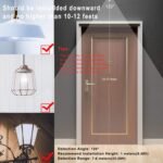 MikeWin Motion Sensor Light Bulbs Outdoor 4 Packs 13W(100W Equivalent) Security LED Bulb, Indoor E26, A19, 5000K Daylight Dusk to Dawn Bulb for Garage Front Door Porch Stairs Hallway - Image 6