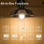 MikeWin Motion Sensor Light Bulbs Outdoor 4 Packs 13W(100W Equivalent) Security LED Bulb, Indoor E26, A19, 5000K Daylight Dusk to Dawn Bulb for Garage Front Door Porch Stairs Hallway - Image 8